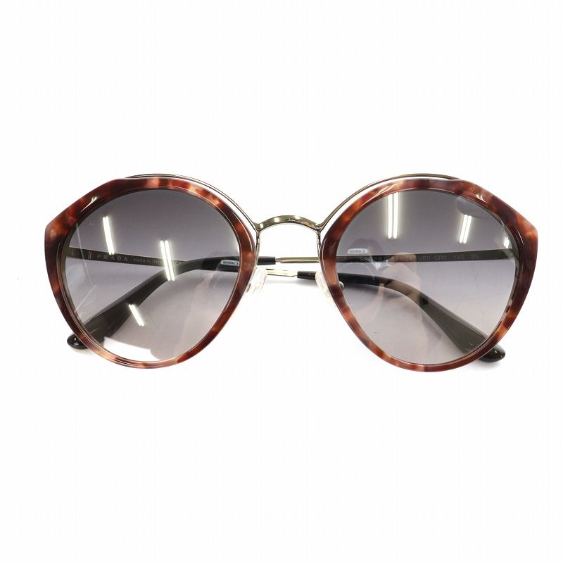 プラダ PRADA サングラス 眼鏡 プラスチックフレーム メタル ボストン
