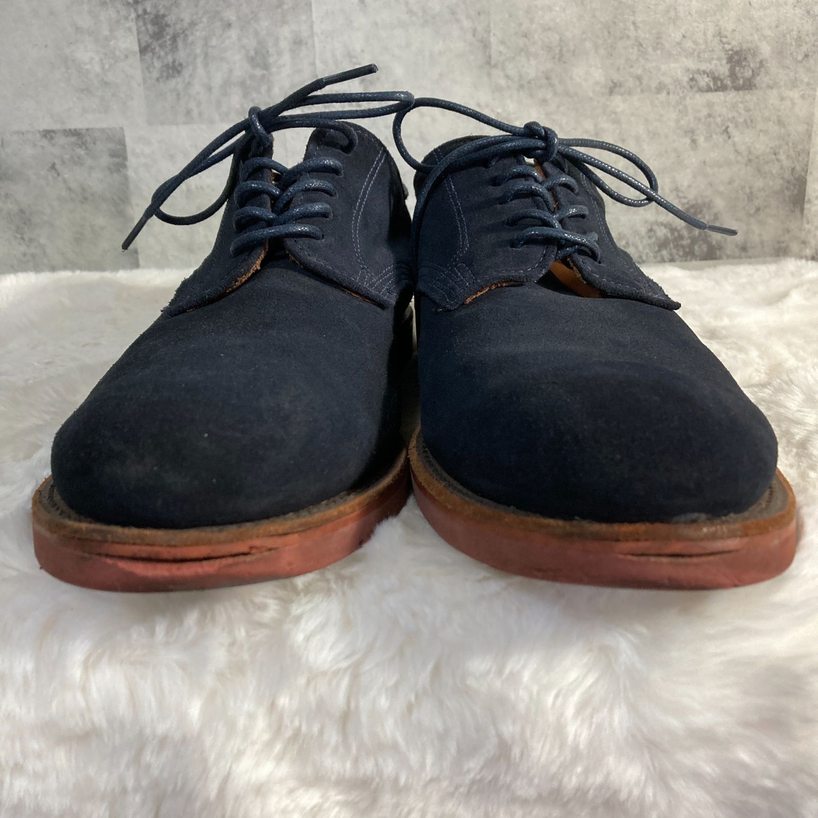 USA製 WALK OVER スエードシューズ DERBY ネイビー 26.0 - メルカリ