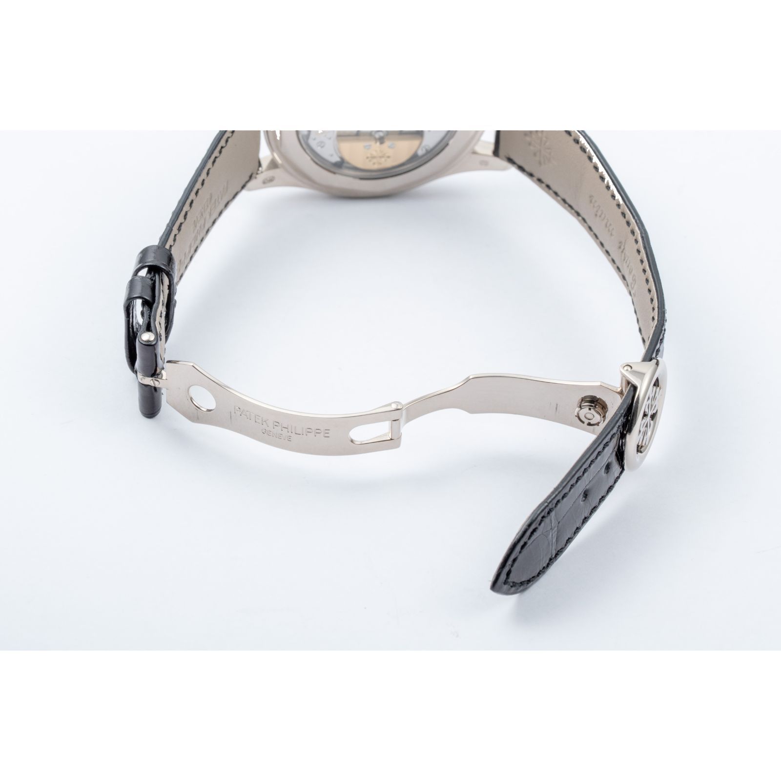 中古A】 パテック フィリップ 時計 カラトラバ 6006G-001 ブラック文字 