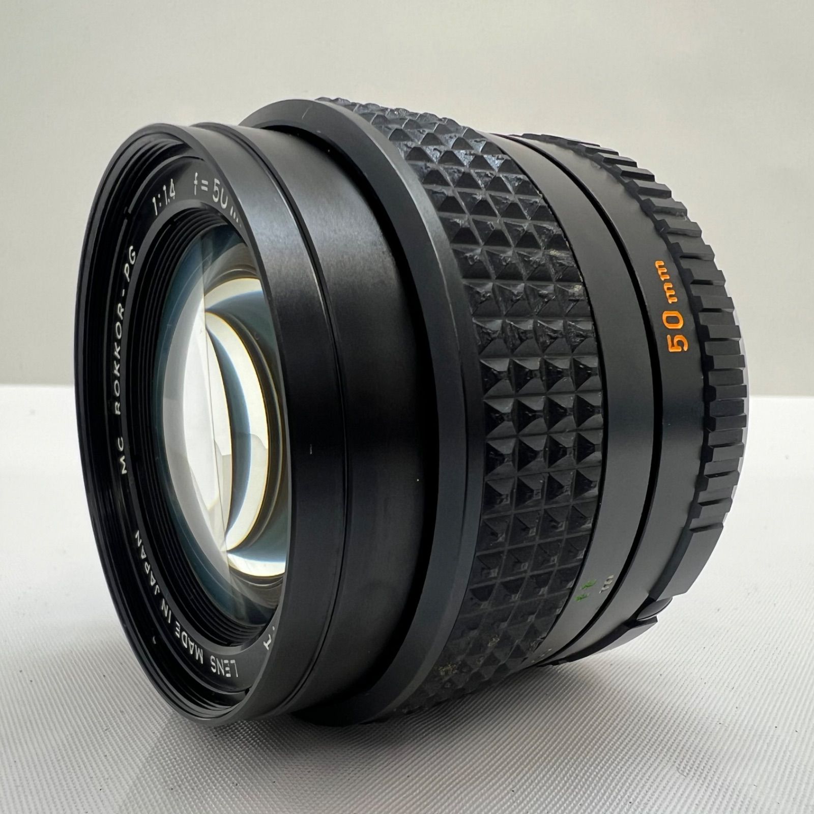 00593】 MINOLTA MC ROKKOR-PG F1.4 50mm ミノルタ - メルカリ