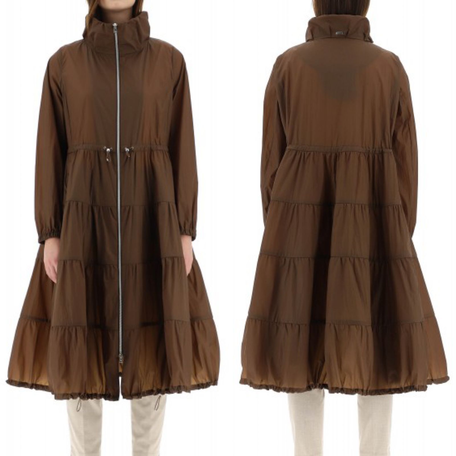 HERNO ヘルノ GC000336D タスラン ナイロン ジャケット 春コート HERNO ヘルノ GC000336D ナイロンコート42