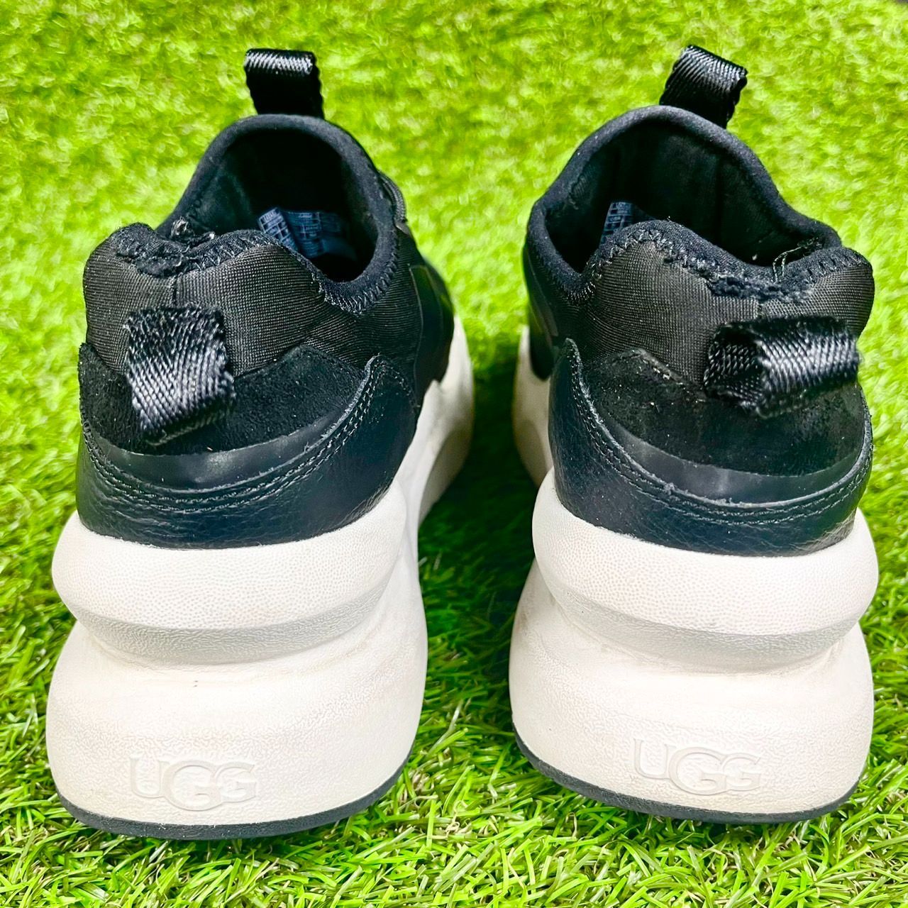 UGG アグ スニーカー 24cm 厚底 ブランドスニーカー 黒 ブラック 
