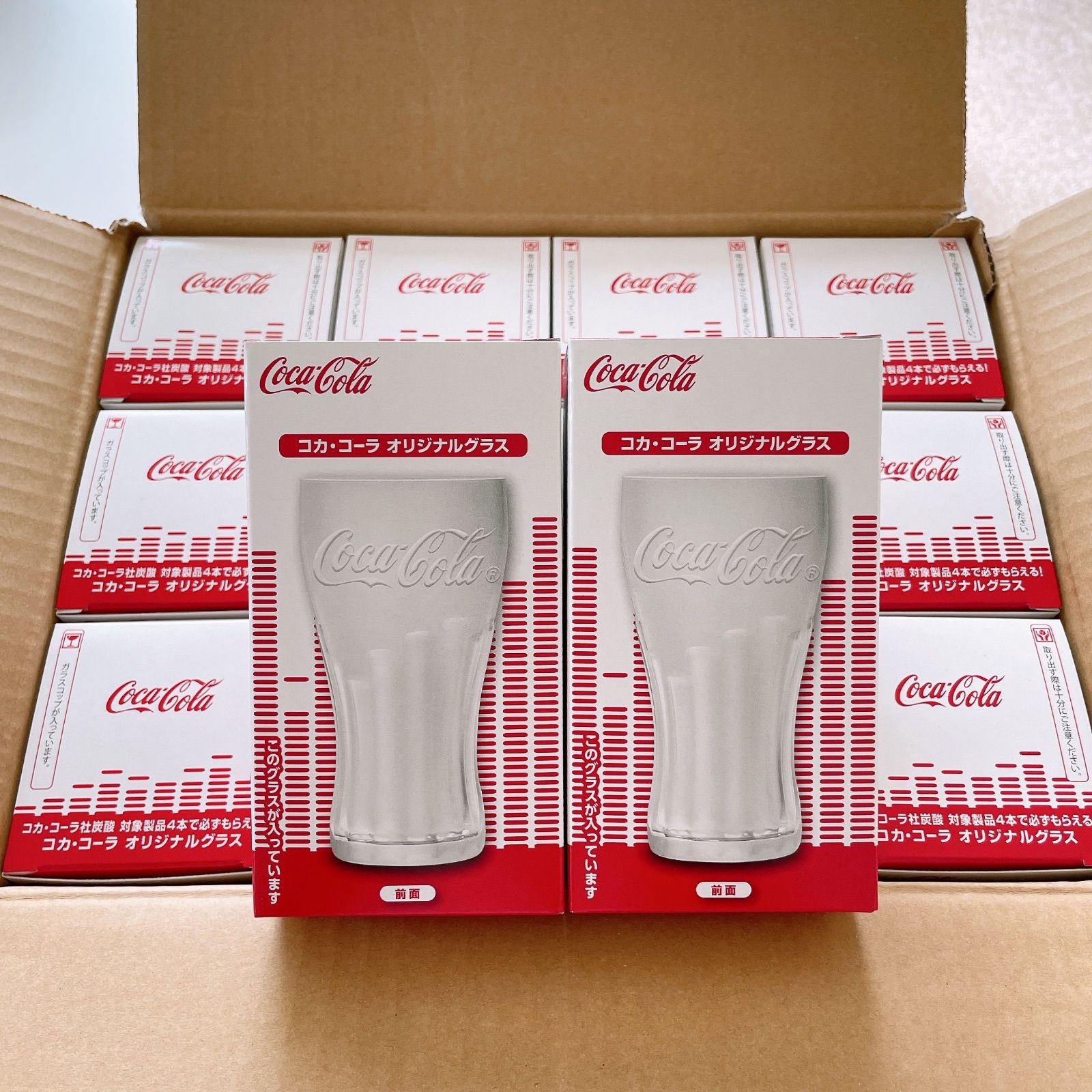 コカ・コーラ オリジナルグラス 12個セット - メルカリ