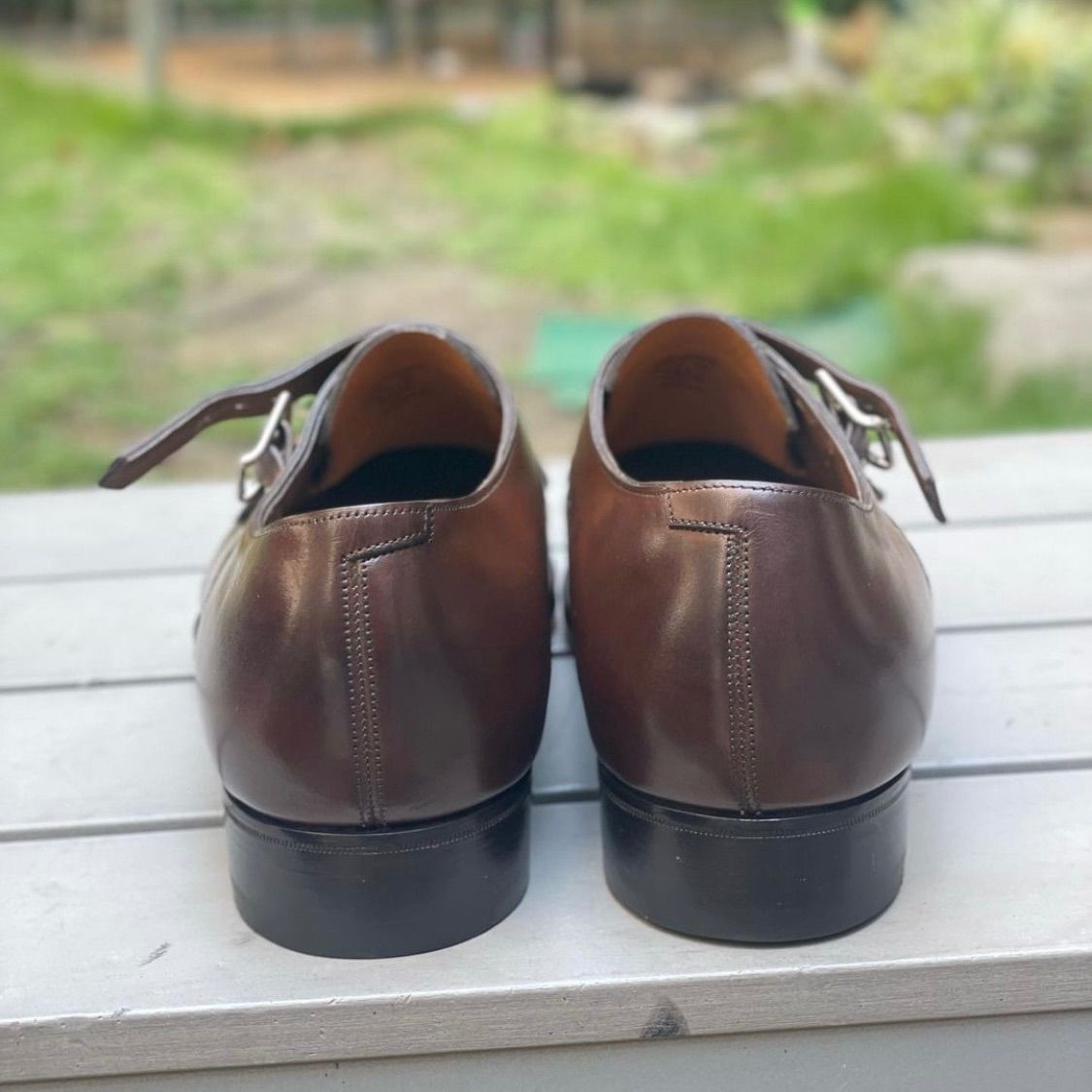 新品ガジアーノガーリング GAZIANO&GIRLING ダブルモンク UK7E - メルカリ