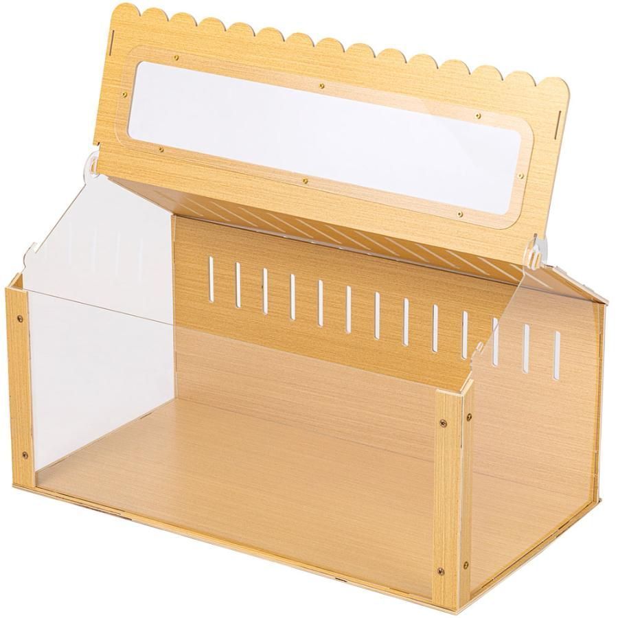 2段木製ケージ　小動物用【新品 送料無料】 Amazon | ハムスターケージ ウッドハムスターケージ 小動物