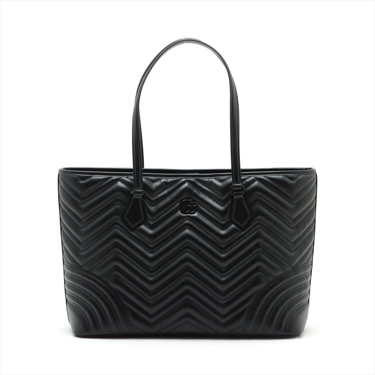 GUCCI/グッチ GGマーモント キルティング レザートート バック 739684 