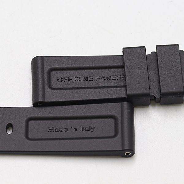 パネライ ベルト ラバー ブラック 23 mm用 メンズ腕時計 2000000 NSK SMZ