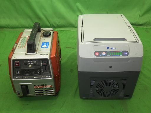 【中古】デコトラ  発電機 冷温庫 セット