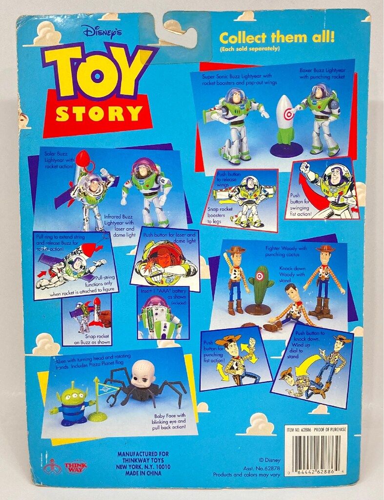 THINKWAY TOYS TOY STORY ACTION FIGURE ALEIN