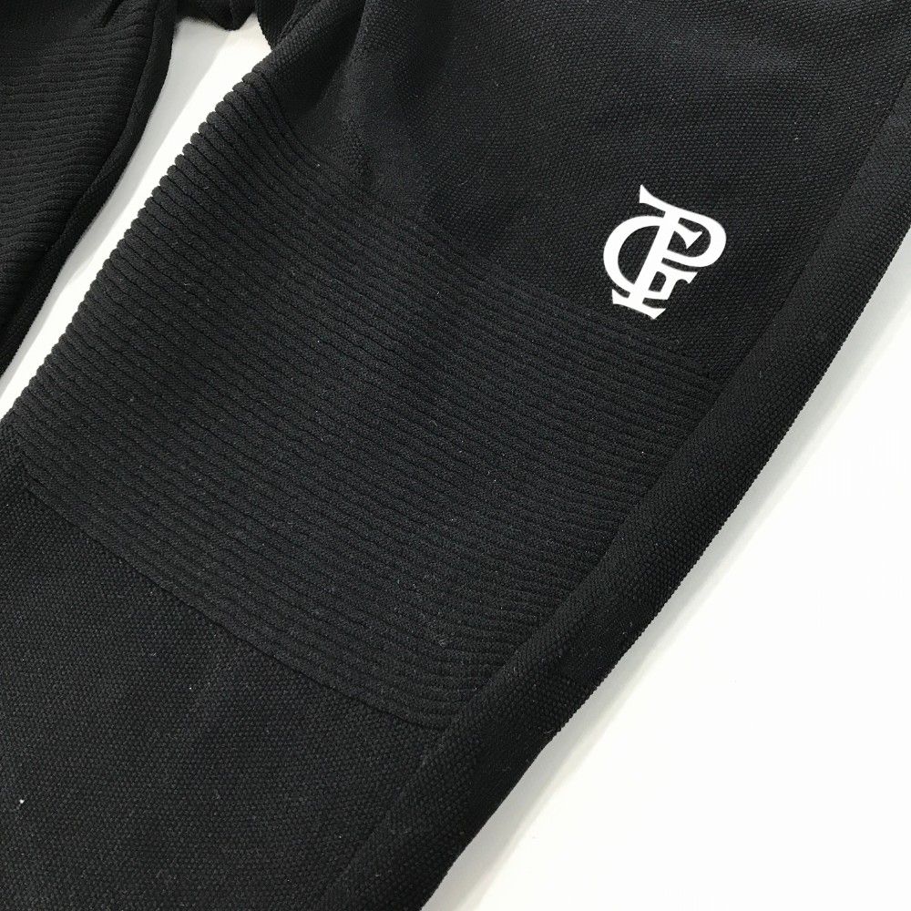 サイズ：0 PEARLY GATES パーリーゲイツ 2024年モデル ジャガード ニットパンツ ロゴ  ブラック系 [240101428490] ゴルフウェア レディース ストスト サイズ：0 PEARLY GATES パーリーゲイツ 2024年モデル
