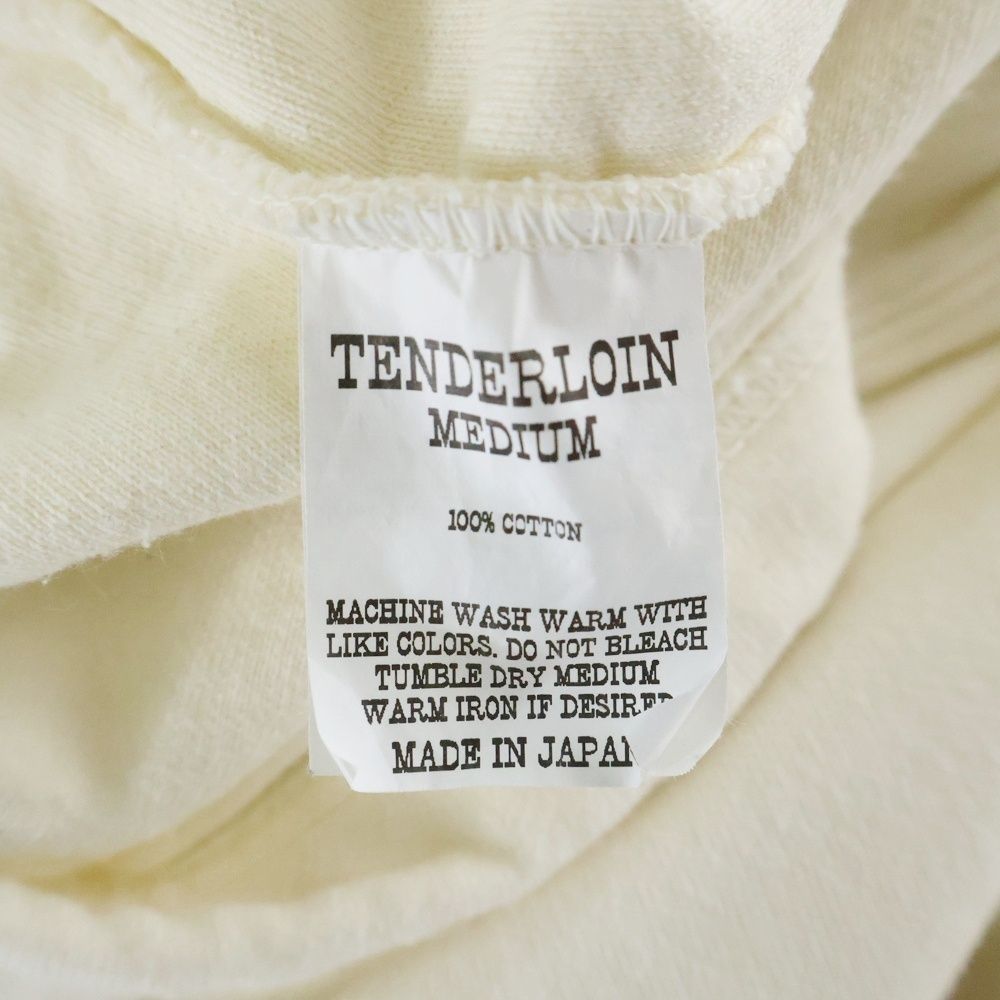 Tenderloin フーディー パーカー アイボリー Sサイズ TENDERLOIN (テンダーロイン) 17SS SWEAT PARKA フロント