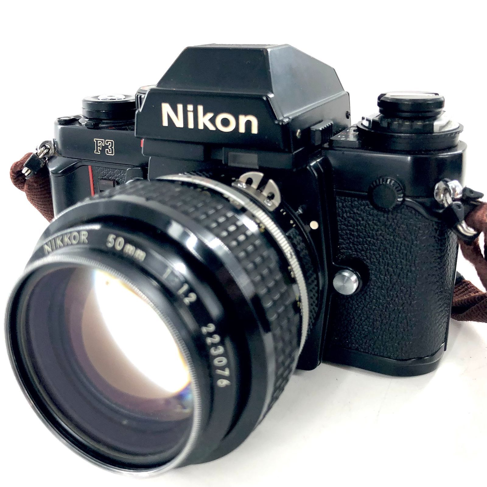 NIKON ニコン F3 アイレベル レンズ 50mm 1 1.2 フィルム一眼カメラ ケース付き PF-292