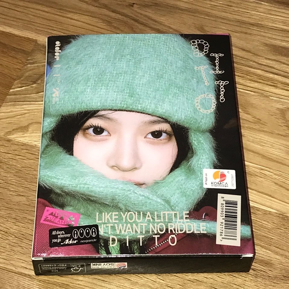 NewJeans ハニ 直筆サイン OMG 封入トレカ - メルカリ
