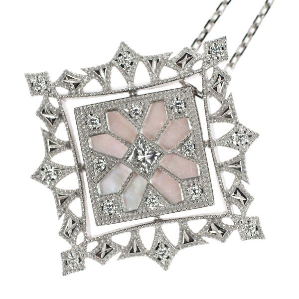 ミキモト ダイヤモンド ネックレス 0.16CT