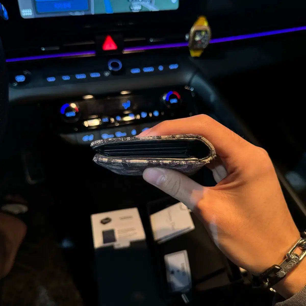  ディオール オブリーク オーガナイザー ベージュ 長財布 小物