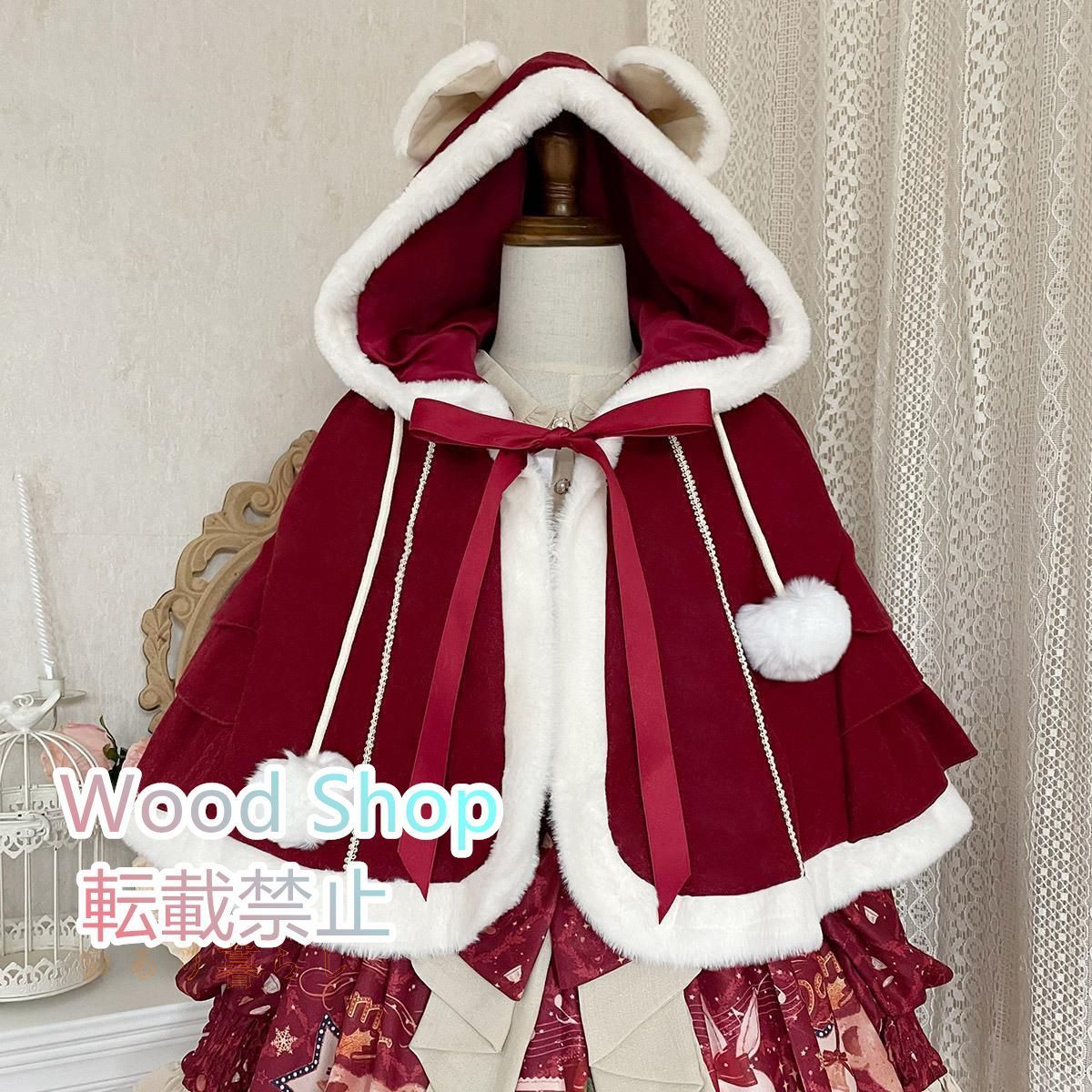 OP カワイイデザイン ロリータワンピース OPドレス マント付き プレミアムエディション S～Lサイズ ブラック 高品質 コスプレ 衣装 イベント 撮影用 イベント 文化祭 メイド喫茶 メイドカフェ IMPECCABLEHEALTHCARESERVICES_COM