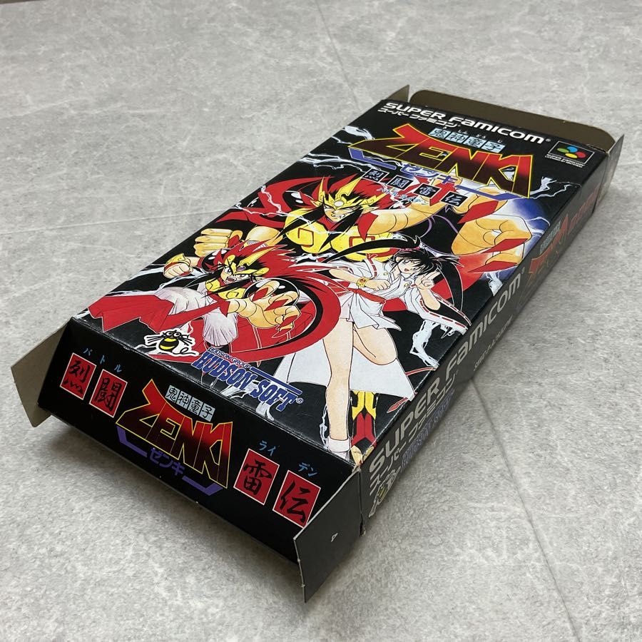 新品スーパーファミコン 鬼神童子ZENKI ゼンキ 烈闘雷伝 バトルライデン スーパーファミコン/スーファミ/SFC 鬼神童子 ZENKI ゼンキ 烈闘雷伝
