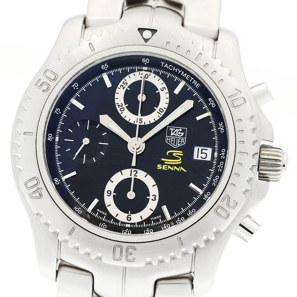 TAGHEUER タグホイヤー 腕時計　セナモデル　片山右京　アイルトンセナ タグホイヤー TAG HEUER クロノグラフ セル セナモデル 片山右京モデル