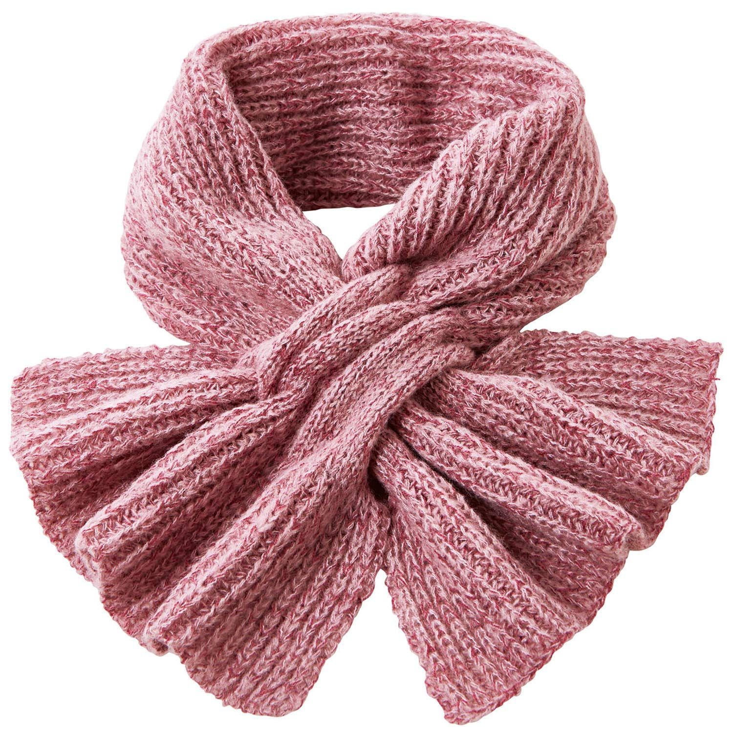 まもなく終了 コジット 通すだけ華やかニットマフラー