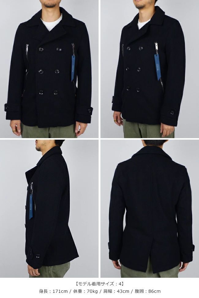junhashimoto(ジュンハシモト)×Schott(ショット) ZIP COAT(ジップ
