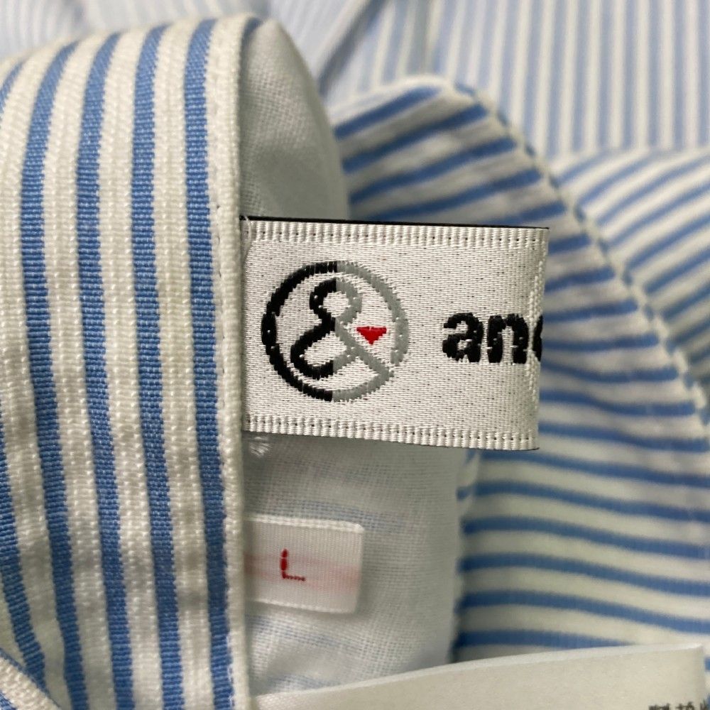 サイズ：L AND PER SE アンパスィ テーラードジャケット シアサッカー