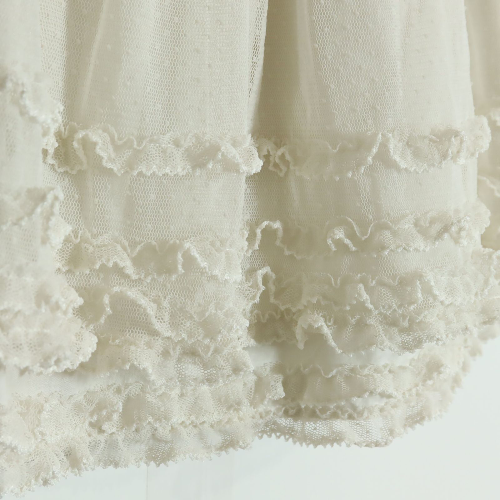 美品 PINKHOUSE ＊ ピンクハウス チュールドットレース ボレロ