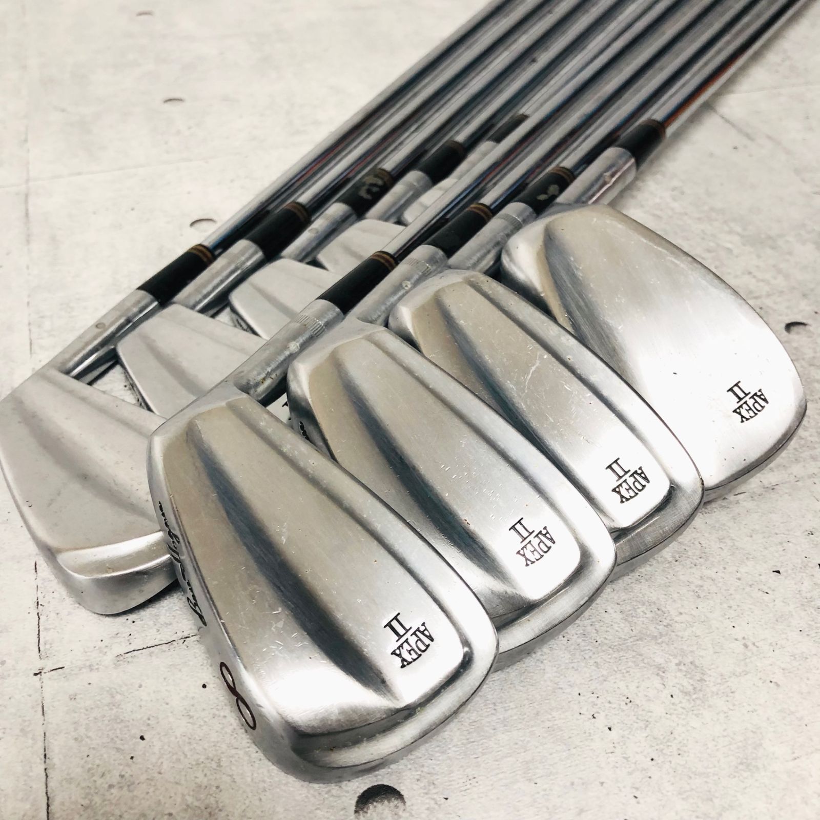BenHogan ベンホーガン APEX アペックス 9本 メンズ ゴルフ クラブ セット 初心者 入門 右利き