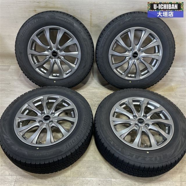 ライズ/ロッキー スタッドレス 195/65R16 4穴 ブリヂストン VRX2