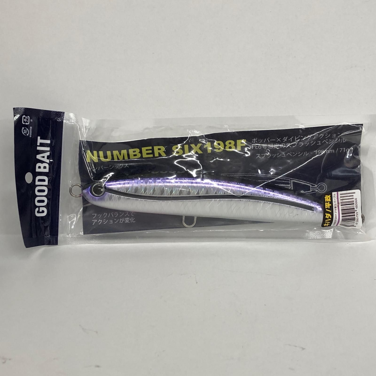 【加古川店】 中古 GOOD BAIT | グッドベイト ルアー 198F ナンバーシックス 【451】 加古川店】 中古 GOOD BAIT | グッドベイト ルアー 198F