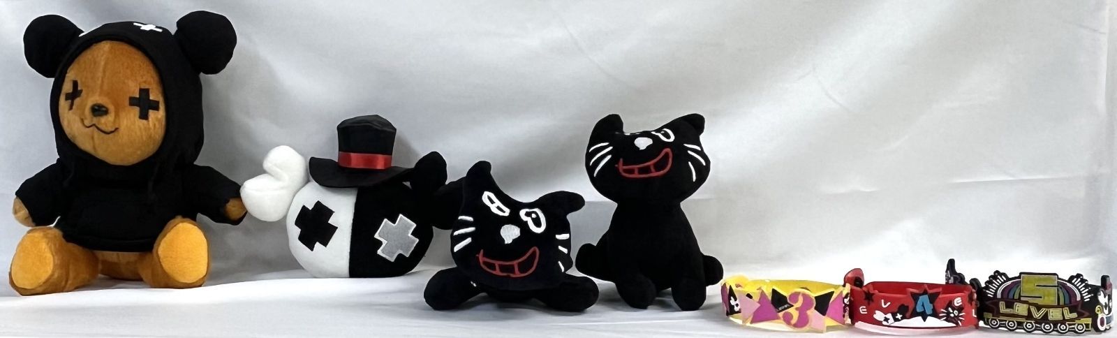 レトクマ ぬいぐるみ、キヨ 猫ぬいぐるみ 4種セット まとめ売り おまけ