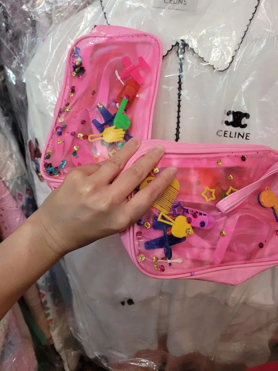 輸入透明ドールポーチ 2