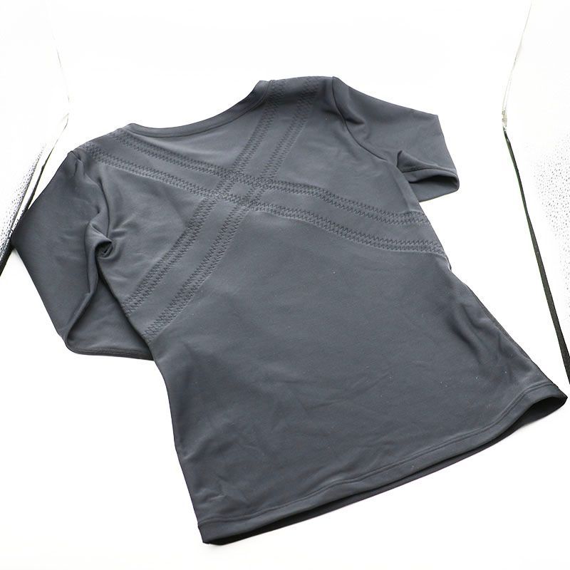 グラントイーワンズ】ビビグラント エレクトパンプ 7分袖 ブラックLL