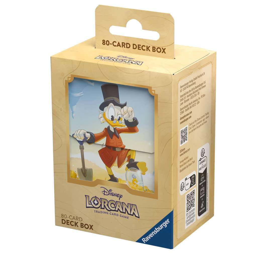 海外版】 ディズニー・ロルカナ・TCG デッキケース スクルージ