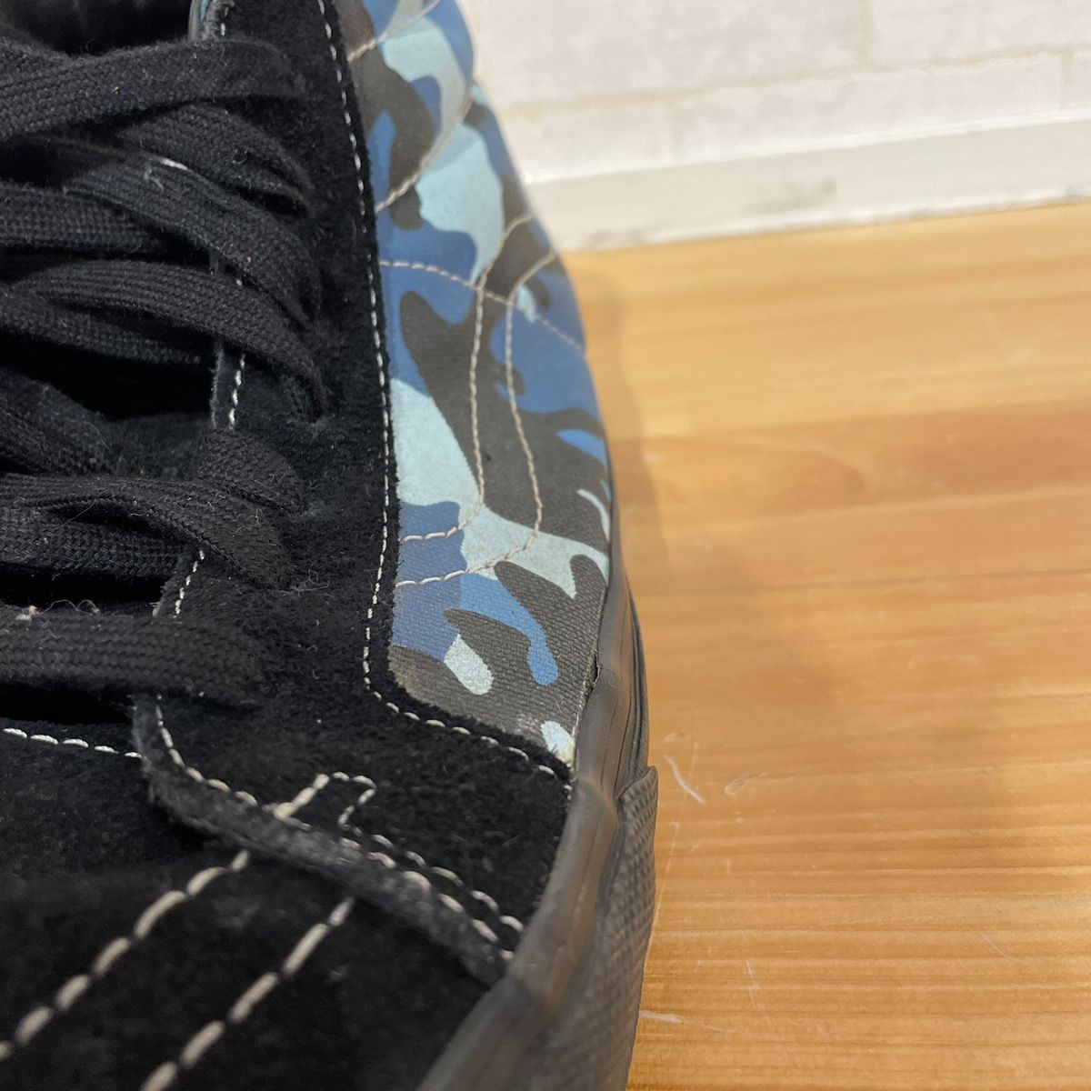 シュプリーム SUPREME ×VANS バンズ 15SS SK8-Mid スケート ミッド SKY 