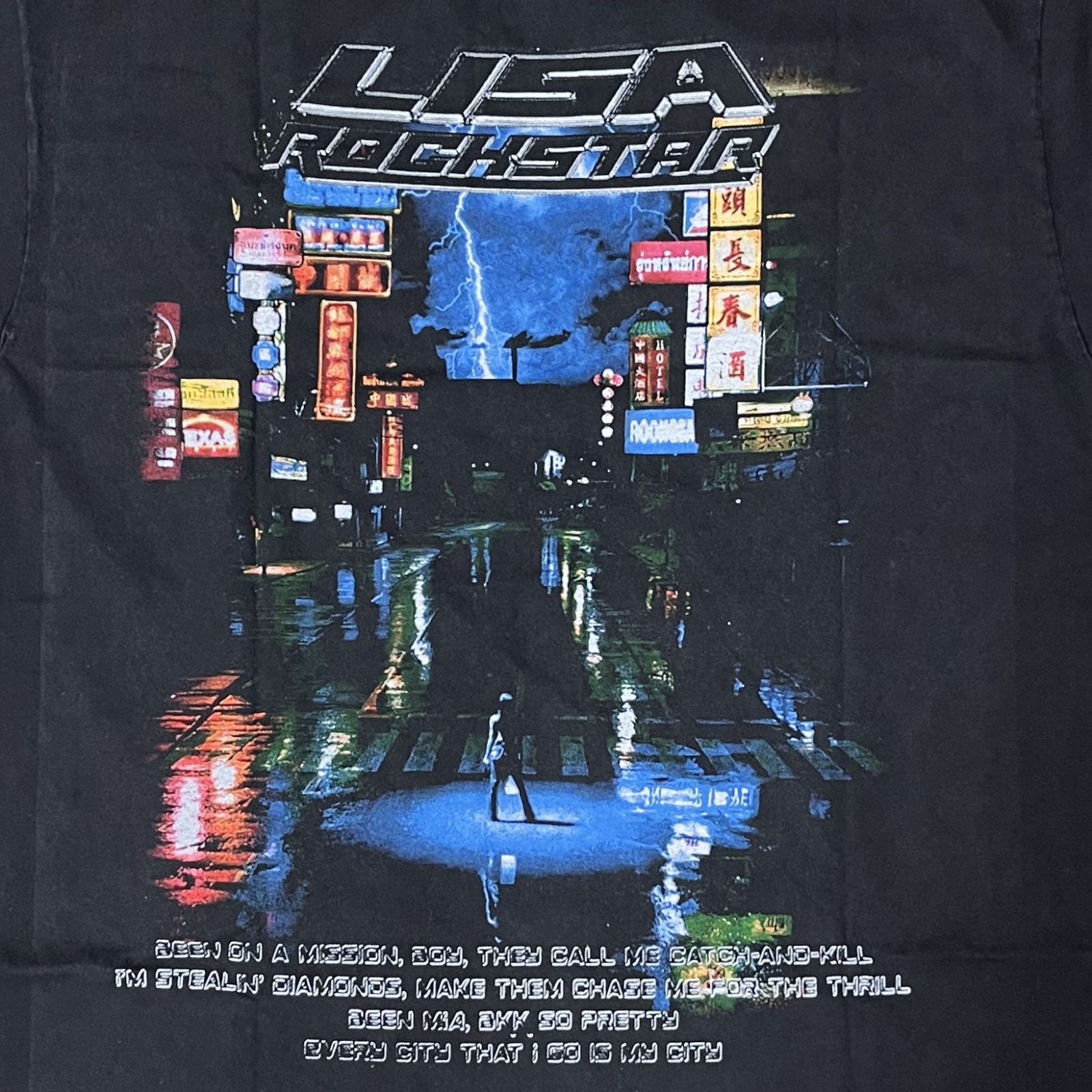 LISA / ROCKSTAR Tシャツ BLACK PINK 日本未発売 レア - メルカリ