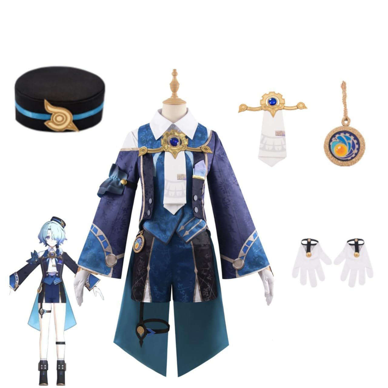 五次元 崩壊：スターレイル ミーシャ コスプレ衣装 Misha フル