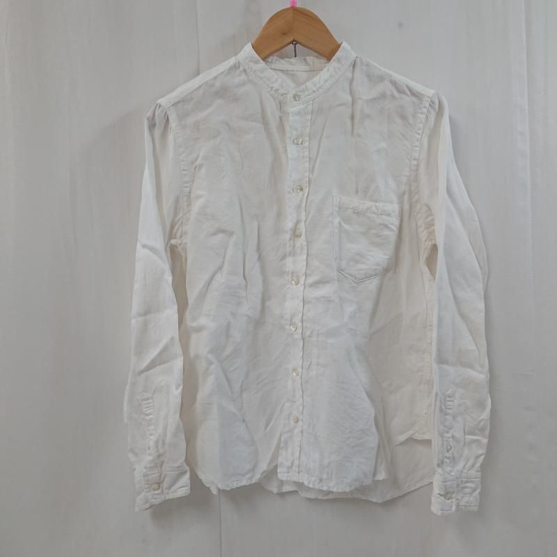 nest Robe ネストローブ 長袖 シャツ、ブラウス Shirt, Blouse nest Robe リネン高密度ツイルシャツ スタンドカラーシャツ 01183-1030 10114730 nest Robe ネストローブ シャツ、ブラウス 長袖 NEST ROBE