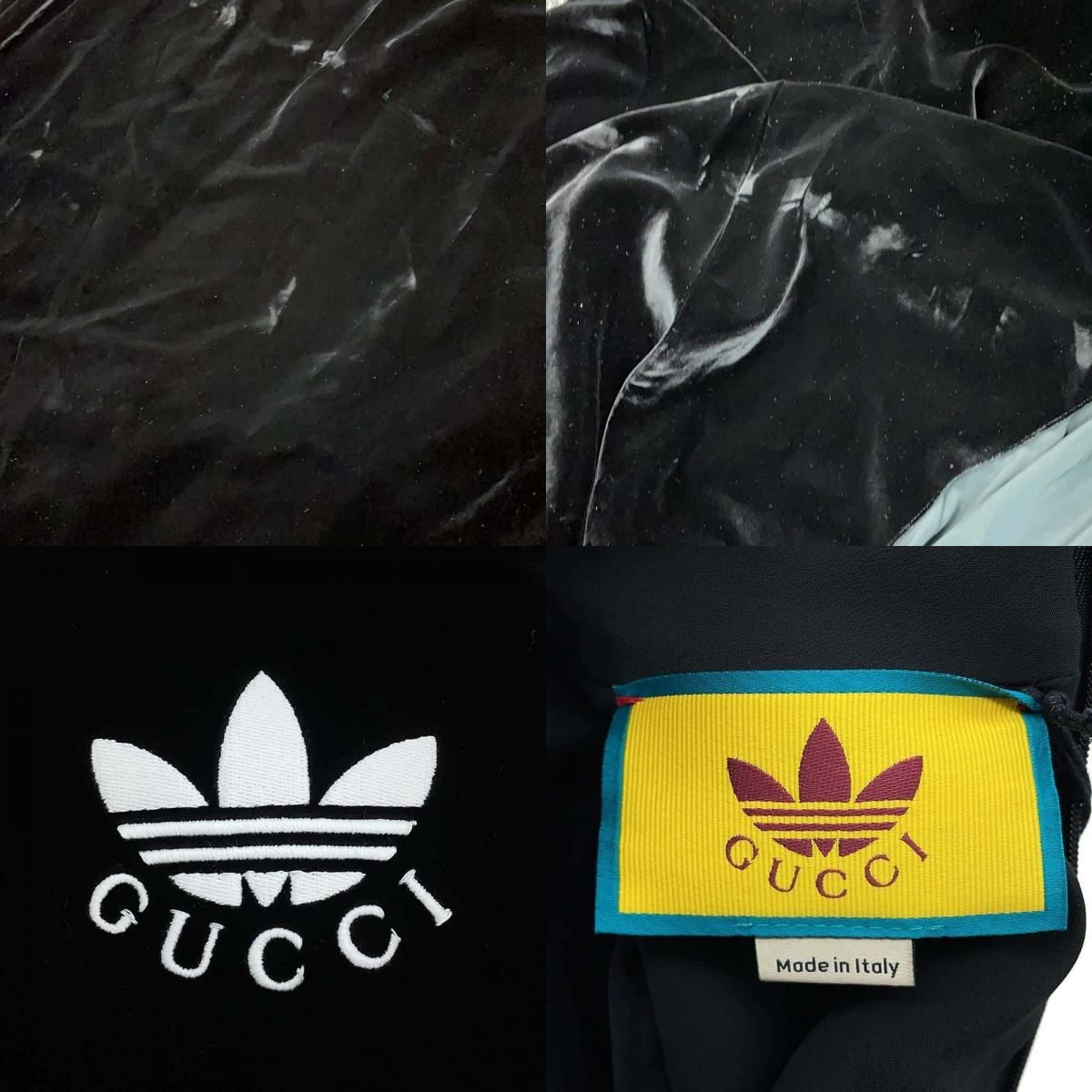 グッチ ドレス アディダスコラボ レーヨン シルク レディースサイズ40  