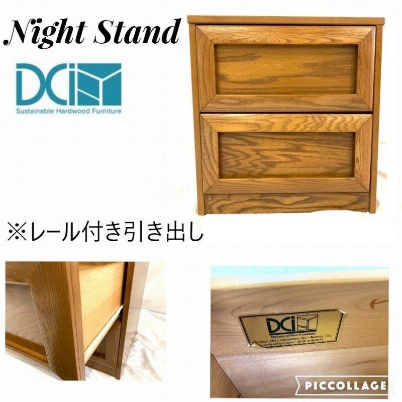 希少】USA 米軍放出ナイトテーブル サイドテーブル ミッドセンチュリー Amazon.co.jp: WestUx 素朴なミッドセンチュリー無垢材ナイト