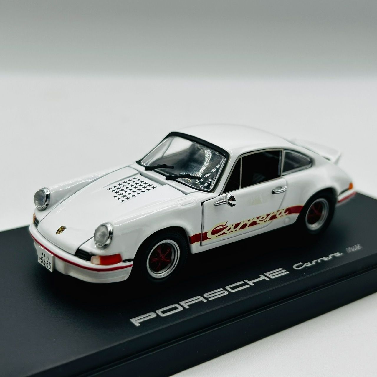 京商 サーキットの狼 1/43 ポルシェ 911 カレラ RS 73 ホワイト