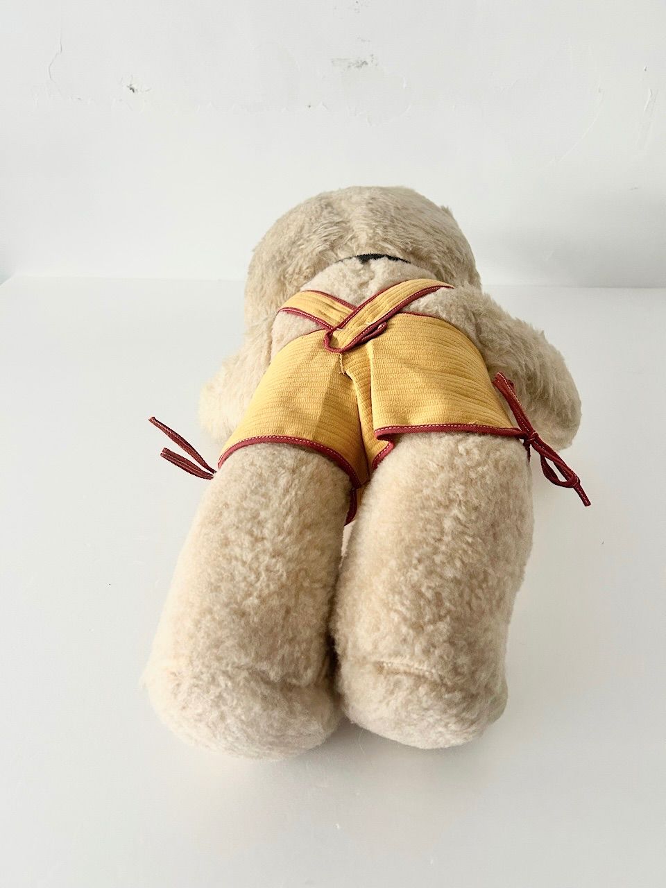 Germany Vintage】ぬいぐるみ ベア サロペット 帽子 - メルカリ