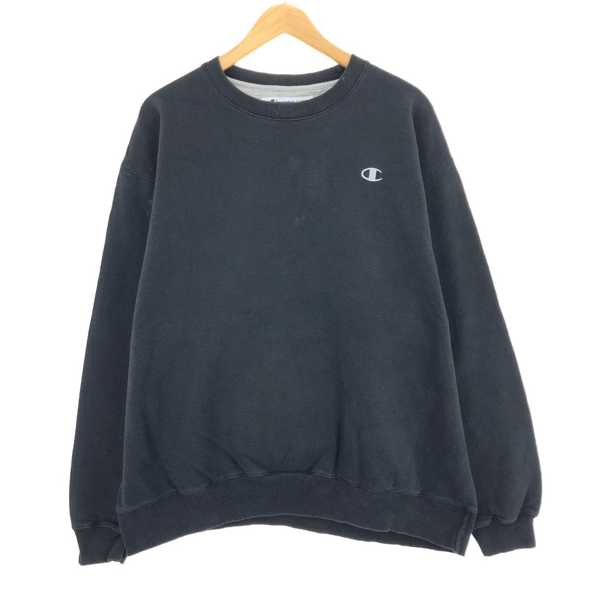古着 チャンピオン Champion ECO ワンポイントロゴスウェットシャツ トレーナー メンズXL/eaa429452