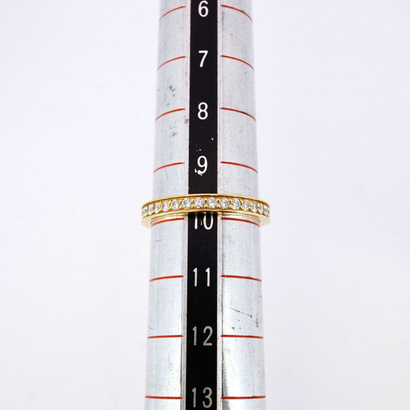 ゆっきー カルティエ ハーフダイヤ #50 イエローゴールド 10号 j400043-1.jpg