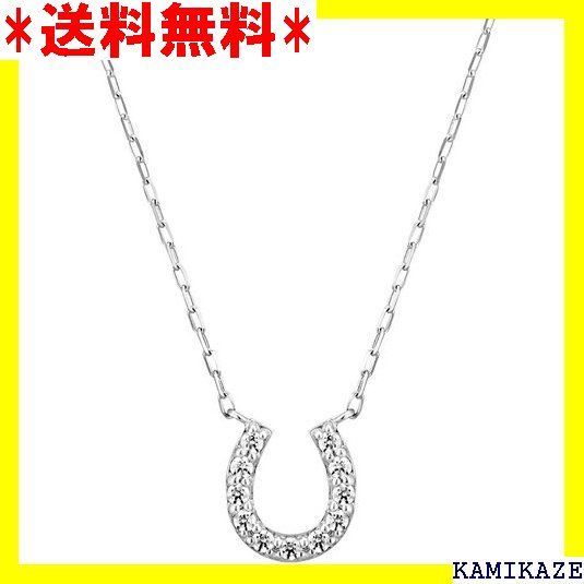 ネックレス 4℃(ヨンドシー)K10ホワイトゴールド(WG)ネックレス