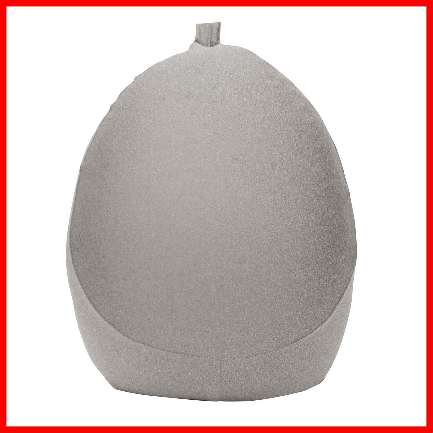 【人気商品】ビーズクッション グレー プレミアムフィットチェア MOGU(ﾓｸﾞ) シルバーグレー SGY