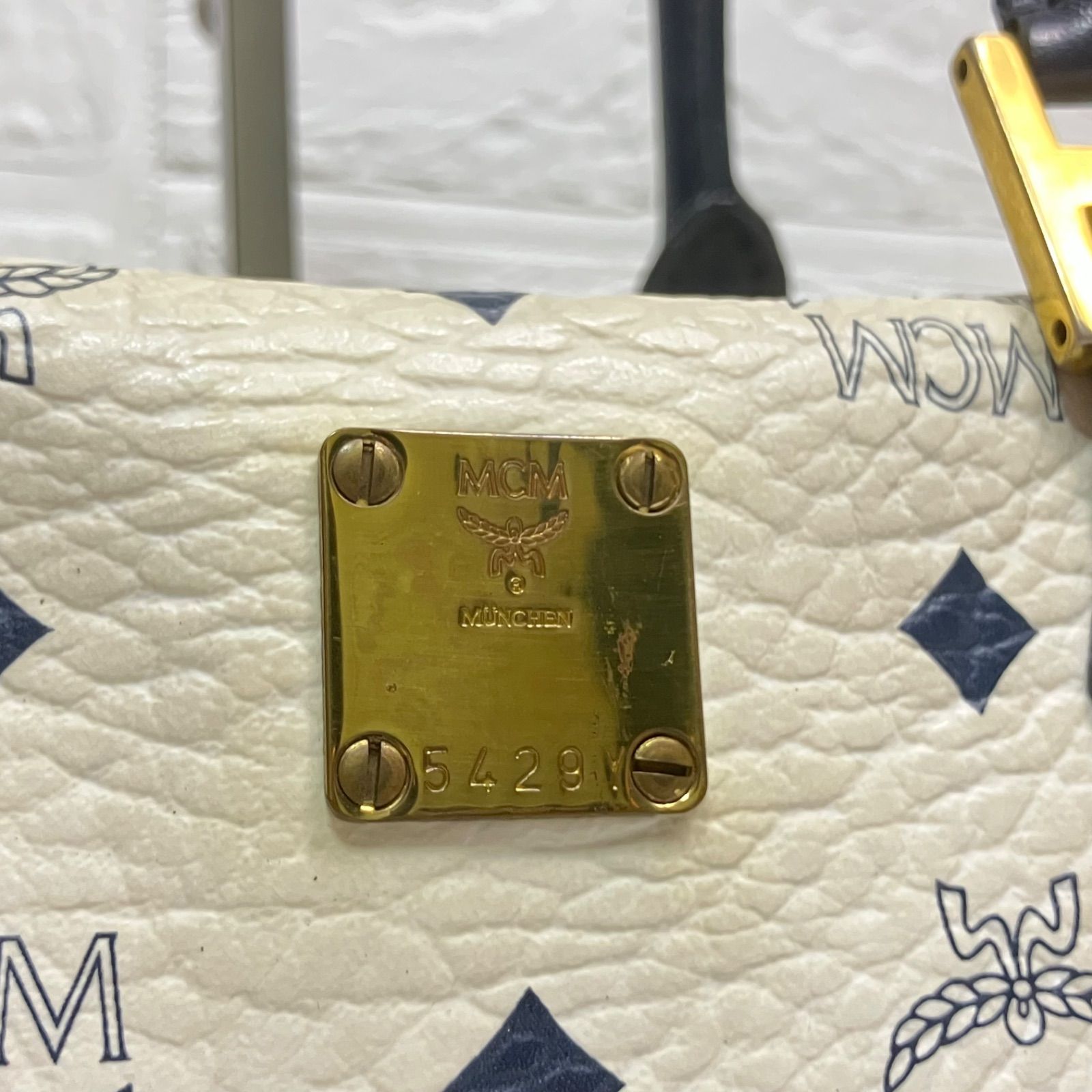 美品】MCM エムシーエム ミニボストン ボストンバッグ 旅行バッグ