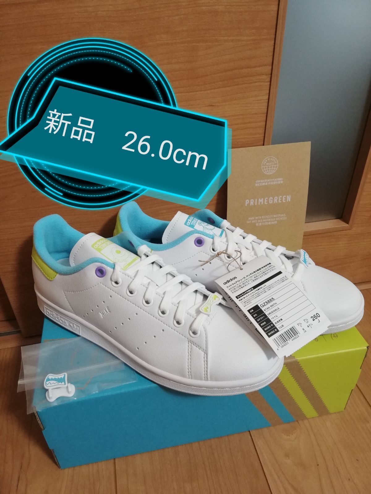 レア❣️adidasスタンスミスティンカーベルコラボスニーカーディズニー 