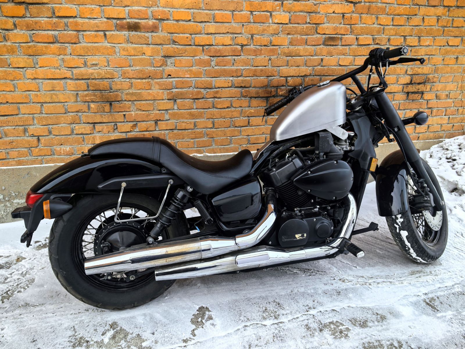 スポタン シャドウ400 タンク chopper スタイル向け スポタン シャドウ