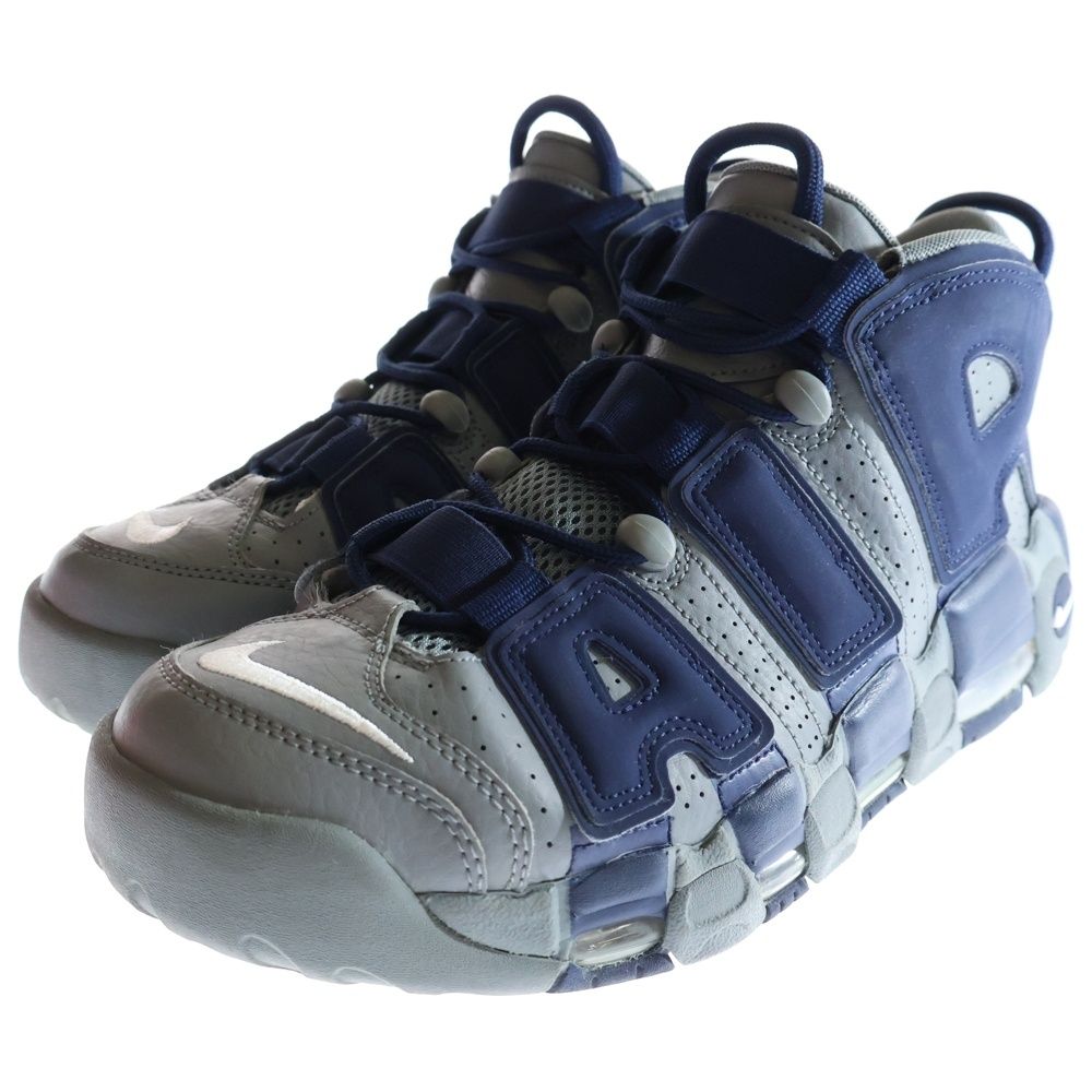 ナイキ エアモアアップテンポ クールグレー ミッドナイトネイビー 24cm