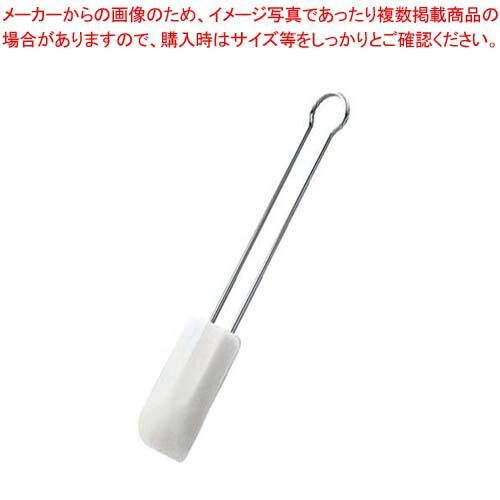 レズレー 18-10 シリコンスパチュラ 20cm ホワイト 12450